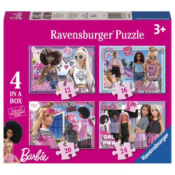 Quebra-cabeça Barbie 12-16-20-24pcs RAVENSBURGER - 1