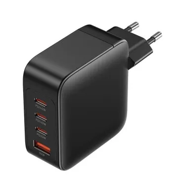 Carregador de Parede Vention Gan FEIB0-EU/ 3xUSB Tipo-C/ 1xUSB/ 140W VENTION - 1