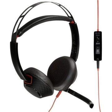 Fones de ouvido Plantronics Blackwire C5220/ com microfone/ entrada 3.5/ USB/ preto PLANTRONICS - 1