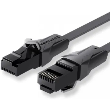 Cabo Rede RJ45 UTP Vention IBABS Cat.6/ 25m/ Preto VENTION - 1