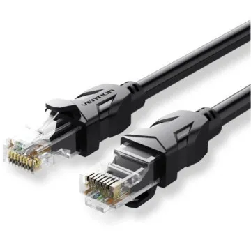 Cabo de Rede UTP RJ45 Vention IBEBT Cat.6/ 30m/ Preto VENTION - 1