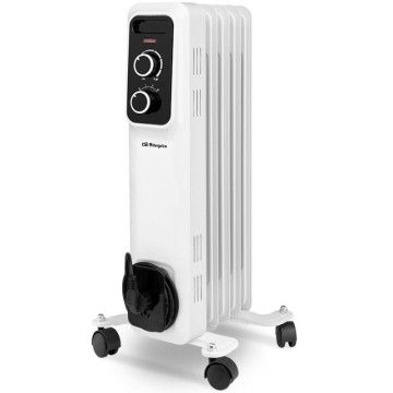 Radiador a óleo Orbegozo RS 1000/ 3 potências/ 1000W/ 5 elementos de aquecimento ORBEGOZO - 1