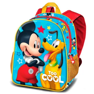 Mochila Plutão e Mickey Disney 31cm Modelo 3D KARACTERMANIA - 1