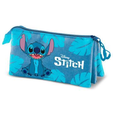 Estojo triplo Sit Stitch Disney KARACTERMANIA - 1