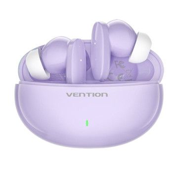 Fones de ouvido Bluetooth Vention NBFV0 com estojo de carregamento/ Autonomia 7h/ Violeta VENTION - 1