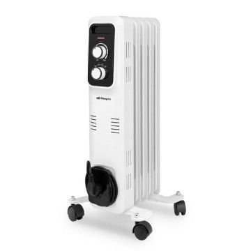 Radiador a óleo Orbegozo RL 1000/ 3 potências/ 1000W/ 5 elementos de aquecimento ORBEGOZO - 1