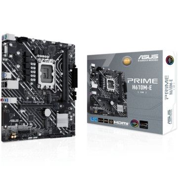 Placa-mãe Asus Prime H610M-E-CSM/ Soquete 1700/ Micro ATX ASUS - 1