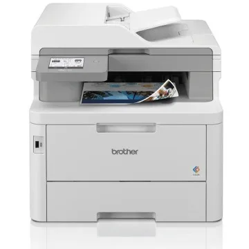 Multifuncional Laser Colorido Brother MFC-L8340CDW WiFi/ Fax/ Duplex/ Branco BROTHER - 1