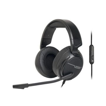 Fones de ouvido para jogos Fonestar WIN com microfone/ Jack 3.5/ preto FONESTAR - 1