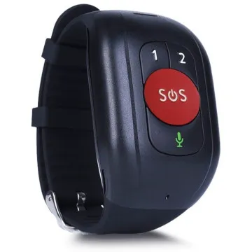 Pulseira Smartband Leotec Senior Smart Band 4G/ Vermelha e Preta Leotec - 1