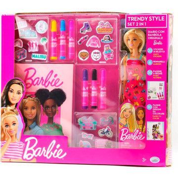 Boneca Barbie + diário MATTEL - 1