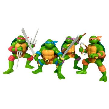 Variedade de figuras de tartarugas ninja  - 1