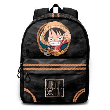 Mochila One Piece Cordas 34cm adaptável KARACTERMANIA - 1