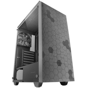 Mars Gaming MC-Q3/ Gabinete para jogos semitorre preto Mars Gaming - 1