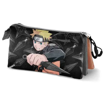 Armas Naruto Shippuden estojo triplo KARACTERMANIA - 1