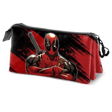 Plus Bad Deadpool Marvel estojo triplo KARACTERMANIA - 1