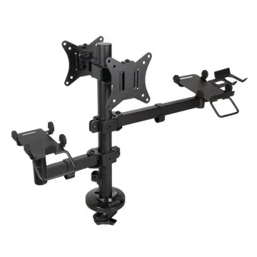 Suporte para 2 Monitores, POS, Impressora, Terminal e Leitor TooQ TQPM0002/ até 9kg TOOQ - 1