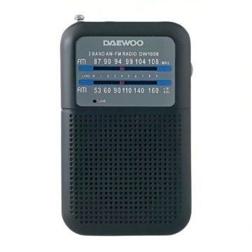 Rádio Portátil Daewoo DW1008/Preto DAEWOO - 1