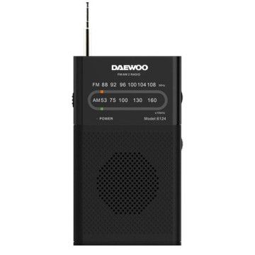 Rádio Portátil Daewoo DW1027/Preto DAEWOO - 1