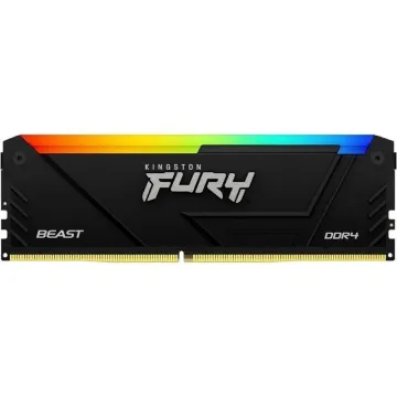 Memória RAM Kingston FURY Beast RGB 8GB/ DDR4/ 3200 MHz/ 1,35 V/ CL16/ DIMM KINGSTON - 1