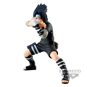 Figura Sasuke Uchiha III Vibração Estrela Naruto Shippuden 14cm BANPRESTO - 1