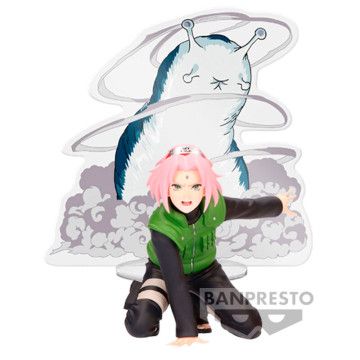 Figura Sakura Haruno Painel Especial Espetáculo Naruto Shippuden 9cm BANPRESTO - 1