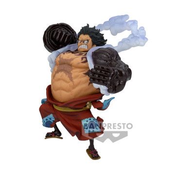 Figura Monkey D Luffy ver. Um Rei do Artista One Piece 13cm BANPRESTO - 1