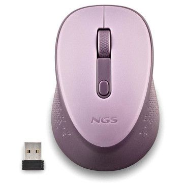 Mouse sem fio NGS Dew Lilac/ Até 1600 DPI/ Lilás NGS - 1