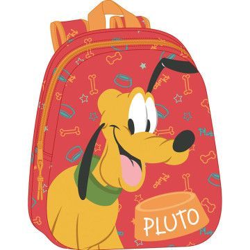 Mochila Disney Plutão 3D 33cm SAFTA - 1