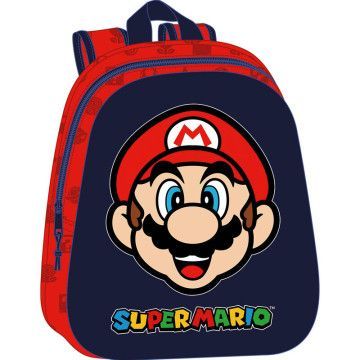 Mochila Super Mario Bros 3D 33cm SAFTA - 1