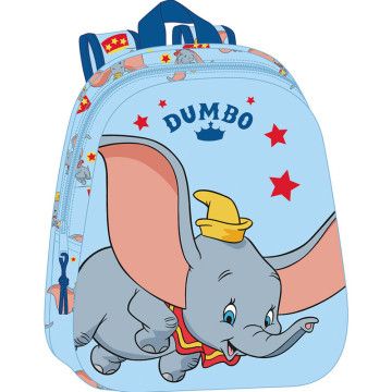 Mochila Disney Dumbo 3D 33cm SAFTA - 1