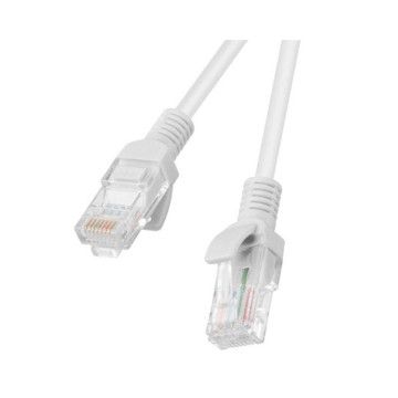 MANGUEIRA DE REDE LANBERG PCU6-10CC-0025-S - RJ45 - UTP - CAT 6 - 0,25M - CINZA Lanberg - 1