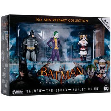 Blister figuras 10º aniversário Arkham Asylum Batman DC Comics  - 1