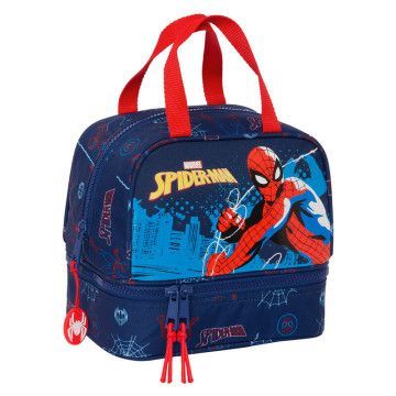 Lancheira Neon Spiderman Marvel SAFTA - 1