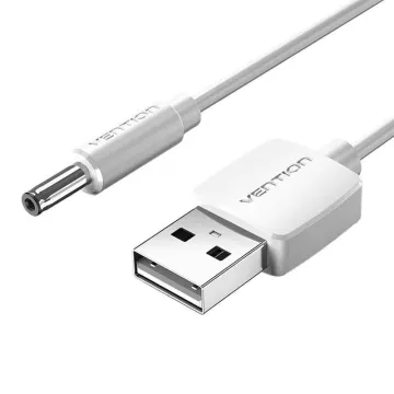 Cabo Conversor USB Vention CEXWD/ USB Macho - DC 3,5mm Macho/ 50cm/ Branco VENTION - 1