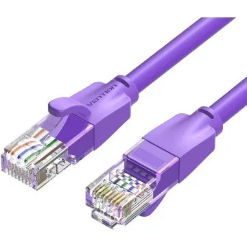 Cabo de Rede UTP RJ45 Vention IBEVF Cat.6/ 1m/ Roxo VENTION - 1