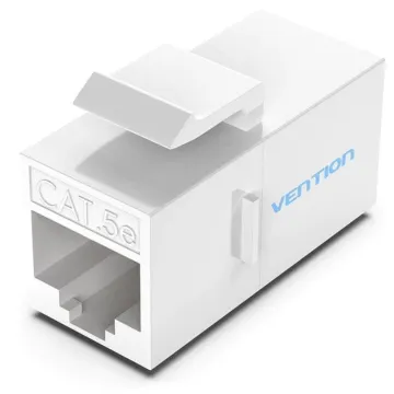 Conector RJ45 Vention VDD-B11-W Cat5e UTP/ 10 unidades/ Branco VENTION - 1