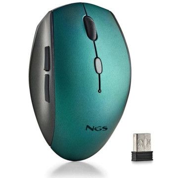 Mouse sem fio NGS Bee Blue/ até 1600 DPI/ azul NGS - 1