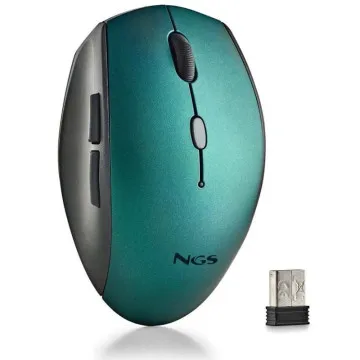 Mouse sem fio NGS Bee Blue/ até 1600 DPI/ azul NGS - 1