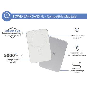 BIG BEN - Powerbank Mini 5000mAh 15W USB C F146746  - 2