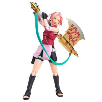 SH Figuarts Sakura Haruno Naruto Figura OP99 Edição Naruto Shippuden 14cm TAMASHII NATIONS - 1