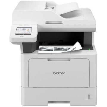 Fax multifuncional a laser monocromático Brother MFC-L5710DN/duplex/branco BROTHER - 1