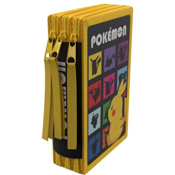 Estojo triplo Pokémon CYP BRANDS - 1