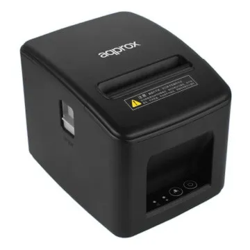 Aproximadamente appPOS80AM-USBLAN Impressora de tickets/ Térmica/ Largura do papel 80 mm/ USB-Ethernet-RJ11/ Preto Approx - 1