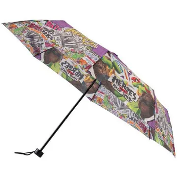 Guarda-chuva dobrável manual Tartarugas Ninja 48cm CYP BRANDS - 1