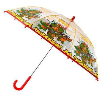 Guarda-chuva manual transparente das Tartarugas Ninja 48 cm CYP BRANDS - 1