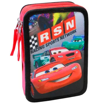 Estojo triplo Disney Cars PERONA - 1