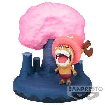 Figura Tony Tony Chopper World Log Stories Colecionáveis One Piece 9cm BANPRESTO - 1