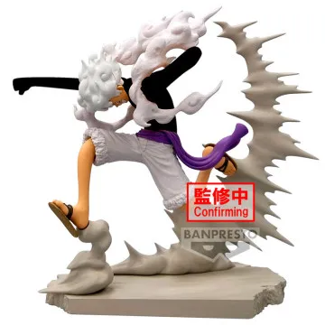 Figura Monkey D Luffy Gears5 Senkozekkei One Piece 7cm BANPRESTO - 1