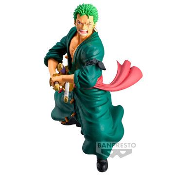 Roronoa Zoro Grandista Figura One Piece 22cm BANPRESTO - 1